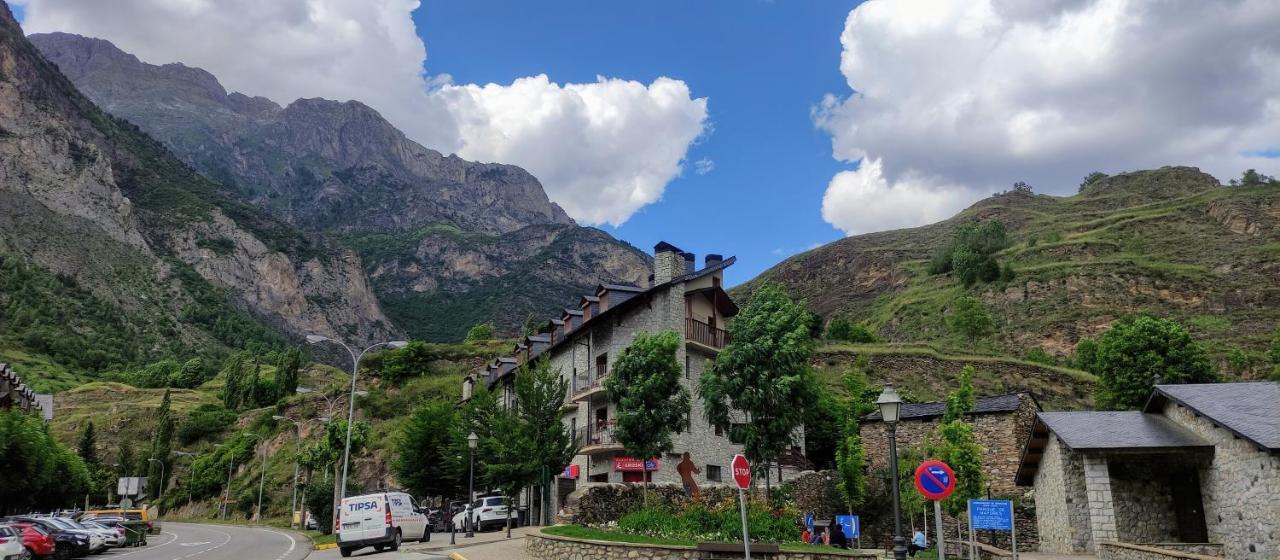 Terraza de Laball Benasque Exterior foto